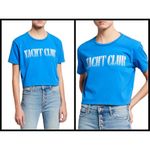 💕MOTHER💕 The Short Sleeve Slouch Tee Yacht Club Small S NWT Photo 7