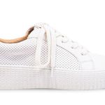 Steve Madden Toliver Sneaker, White, Size 7.5, EUC Photo 1