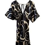 PINK | Satin Black Brown Business Casual Dress Size undefined Photo 5