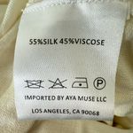 NWT AYA MUSE White Zenith Maxi Long Dress Size Small Photo 6