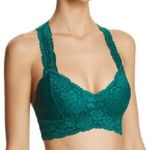 Free People Free People Intimately Green Galloon Lace Racerback Bralette Photo 0