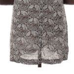 Tory Burch Tunic Dress Brown Elephant Print Size 2 100% Cotton V-Neck Photo 9