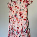 Altar'd State Deep Cut Floral Dress Photo 1
