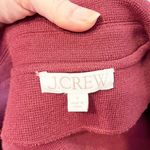 J. Crew Cecile Relaxed Sweater Blazer Jacket Cotton Berry Red Small Photo 2