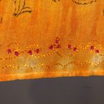 Charlie Paige  One Size sunset colorful sequined blouse Photo 3