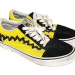 Vans Old Skool Size 6 Peanuts Charlie Brown Good Grief Shoes Womens 500714 Photo 3
