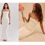 House Of CB  ‎ 'Persephone' Ivory Strapless Corset Dress NWOT size XS Photo 1