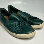 Rockport Cobb Hill leather twist slip on shoes dark teal size 8 Photo 0