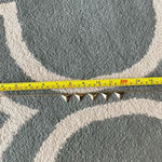 Forever 21 Gold Chain Necklace with Triangular Studs Photo 6