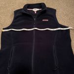 Vineyard Vines  Navy Blue Fleece Vest Photo 1