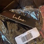 Master of Style Black Puff Sleeve Cropped Wrap Top Size XL Photo 5