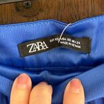 ZARA Elegant Blue Pleated Skirt size S Photo 1