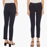 NWT Mother The Mid Rise Dazzler Ankle Fray, Size 25, Color Holding Hands Blue Photo 1