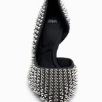 ZARA studded heels high heel shoes in black Photo 1