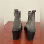 Vagabond Women's  Grace Grey Nubuck Heeled Leather Booties Size 8 Photo 3