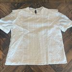 English Factory  Cottage Boxy Boho Festival Shirt Women Small Western Cowgirl Photo 0