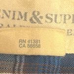 Denim & Supply Ralph Lauren button up long sleeve top, size Medium Photo 3