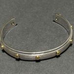 Henri Bendel SCREW YOU BABY
Cuff Bracelet Silver and Gold Screw Photo 4