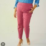 Croft & Barrow  Stretch Pull On Straight Leg Pants, Mauve SIZE 16W. NWT Photo 1