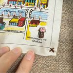 Anthropologie Tokyo Map Beige Wool Cardigan Sweater Womens M Boho Structured Photo 4