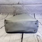 Marc Jacobs  Made in Italy Light Gray Leather Hobo Bag with Tan Strap Photo 2