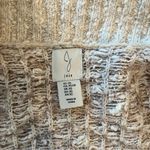 Joie  Wool Blend Open Front Burgundy Tan Aztec Duster Cardigan Size XS Photo 1