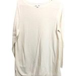 J. Jill Women's Sweater Lightweight Long Sleeve Pullover Cream Size M Size M Photo 0