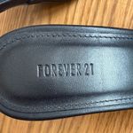 Forever 21  Black Women's 4 inch high heel Mules Photo 4