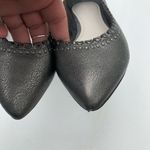 Pour La Victoire  Flats Point Pointed Toe Gray Studded Embellished Flats Size 9.5 Photo 5