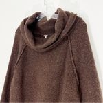 Free People  Echo Beach Pullover Sweater Majestic Oak Heathered Brown Size Small Photo 4