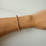 Giani Bernini Rose Gold over Sterling Silver tennis bracelet with Cubic Zirconia Photo 3