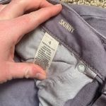 American Eagle | skinny lilac jeans size 4 Photo 5