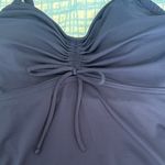 Lands End Tankini and Navy Patterned High Waisted Women's Swim Skirt Plus 14W L Blue Photo 6