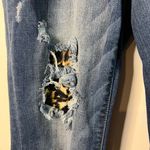 Judy Blue Women’s Skinny Fit with Leopard Accents Size 11 Photo 2