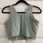 Athletic Cropped Tank Green Size M Photo 1