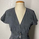 Quince Vintage Wash Tencel Button Front
Dress Washed Black... Black Size XS Photo 6