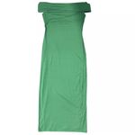 Reformation  Jamen Dress Kelley Green Jersey Knit Stretch Small Photo 1