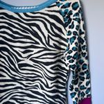 Bisou Bisou 90’s Zebra Leopard Sweater Photo 1