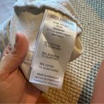 Good American  Bone White Wide Leg Raw Hem Jeans Sz 15 (Sz 32) High Rise Photo 4