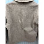 BAGATELLE COLLECTION Women Utility Jacket L Brown Wool Blend Pockets Button Size M Photo 3