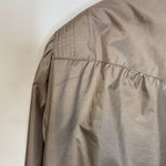 Vintage 80s Taupe Trench Coat ? Rain Jacket Sz 16 Large XL Tan Photo 10