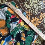 J.Crew High Waist Shorts with Orange and Green Pattern Sz: 2 Photo 2