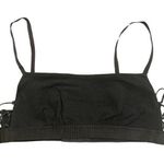 Aerie Women's Adjustable Strap Bandeau Bralette - Black Size S Photo 0