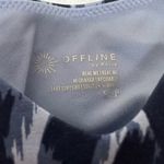 Aerie OFFLINE By  Blue Cheetah Print Sports Bra Photo 3