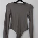 Amazon Gray Long Sleeve Bodysuit Photo 0
