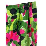 Talbots Bright Tropical Floral Silk Cotton Blend Short Lined Skirt Size 20W Photo 4
