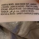 ZARA Silver Shimmer Stretchy Pull On Wide Leg Pants Size Small New with Tags Photo 8