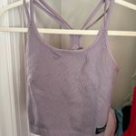 Calvin Klein Racerback Cropped Tank Top Photo 0