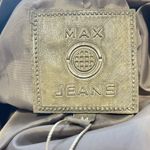 Max jeans NWT  full zip moto style faux leather jacket size medium  (Flaw) Photo 3