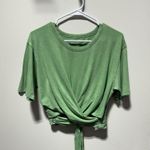 Aerie NWT Cropped Wrapback T-Shirt Size S Photo 2